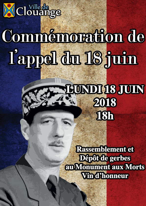 Commémoration de l'appel du 18 juin